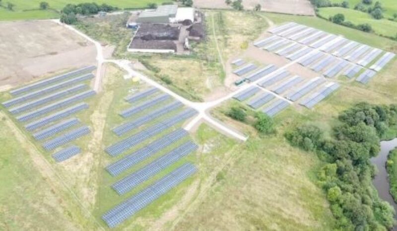 Crewe solar farm.