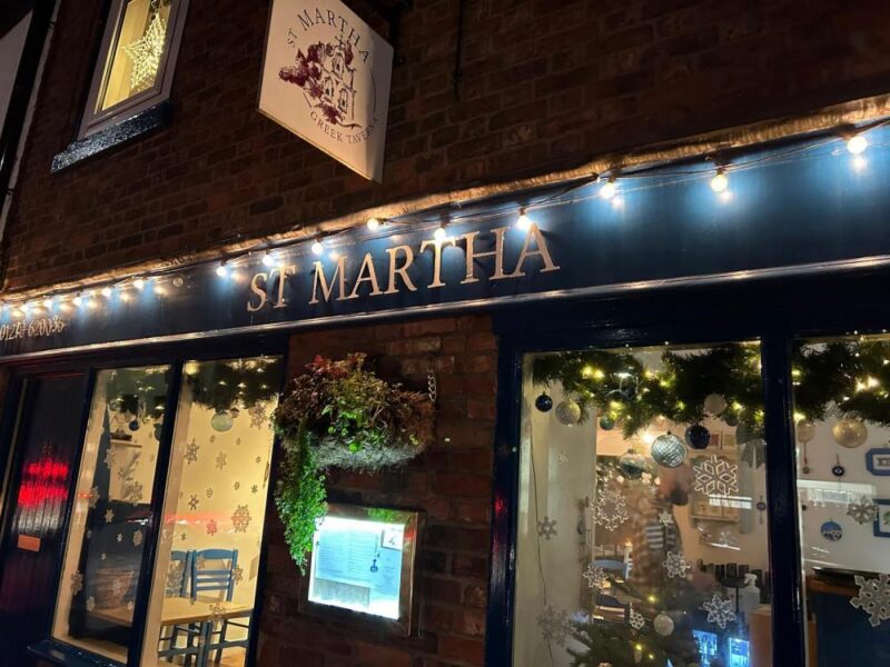 St Martha Restaurant, Nantwich.